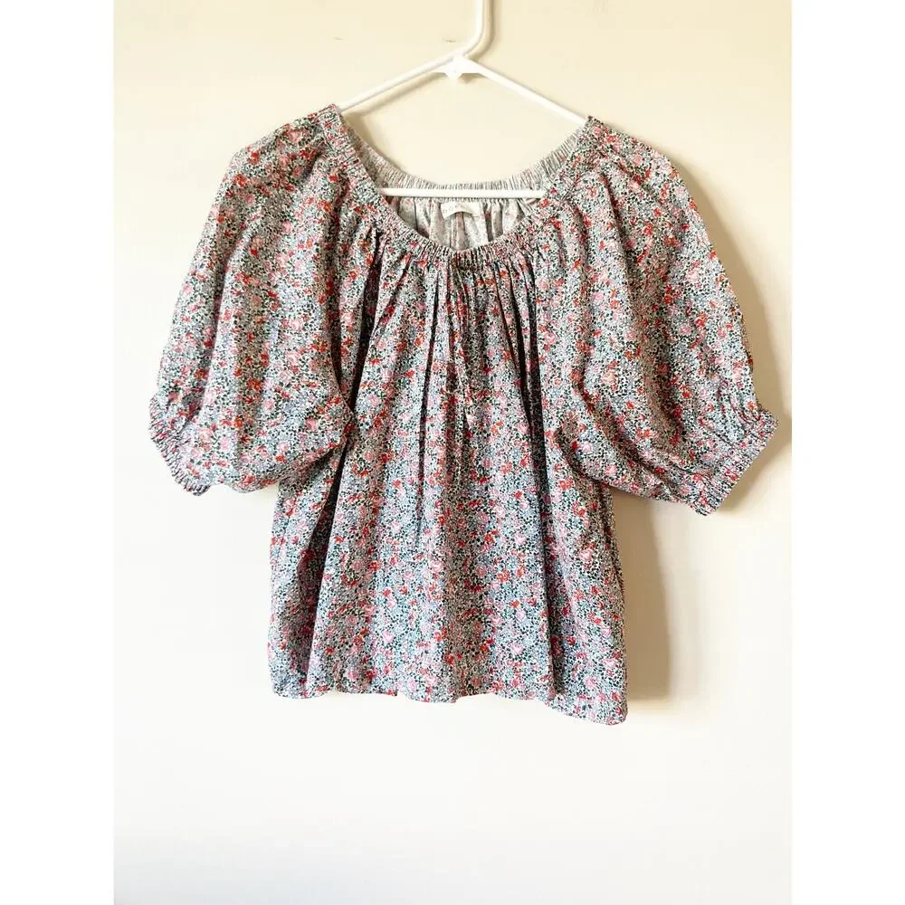 DOEN Sia Top Petit Jardin Floral Blouse S